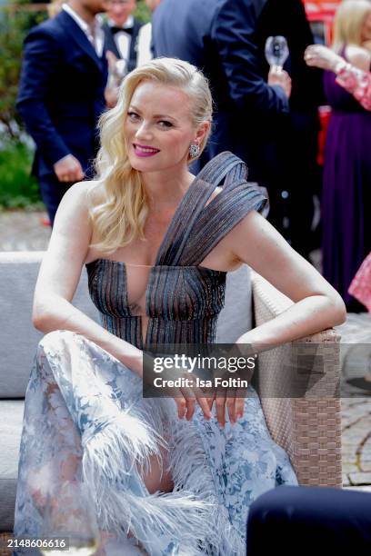 Franziska Knuppe during the 2024 Spa Awards at Das Achental on April 13, 2024 in Grassau, Germany.