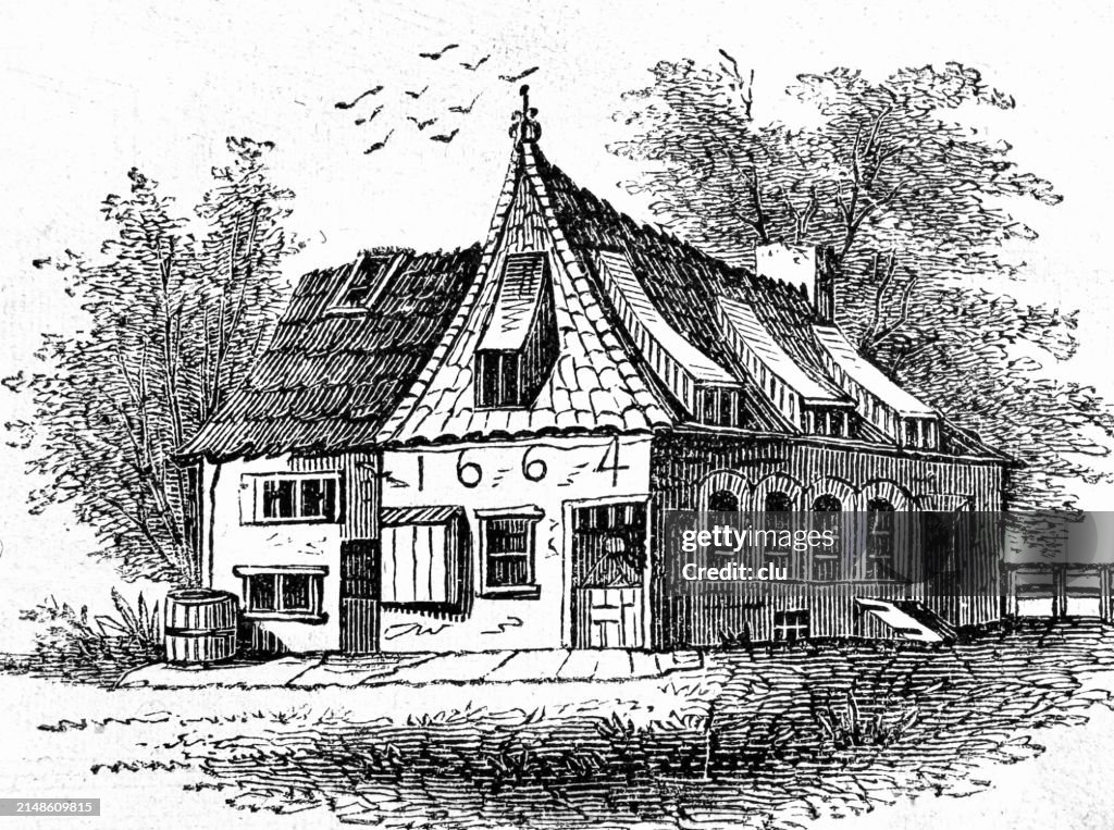 New Amsterdam, dutch cottage