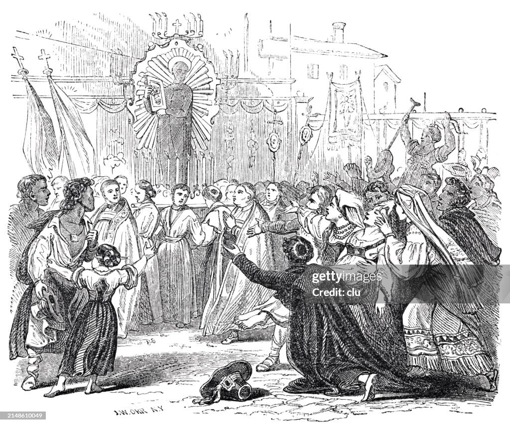 Procession Ancient Rome A Roman Procession High-Res Vector Graphic - Getty Images