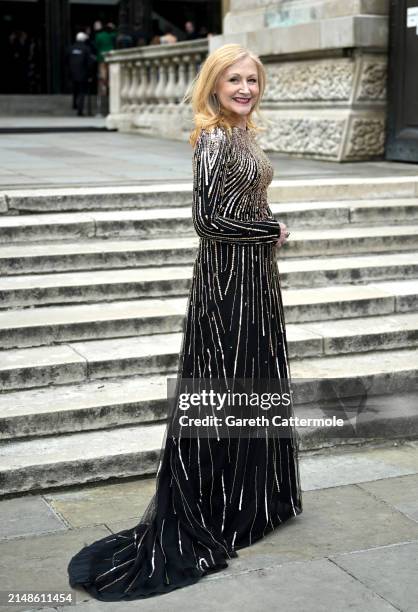 Patricia Clarkson attends The Olivier Awards 2024 at The Royal Albert Hall on April 14, 2024 in London, England.