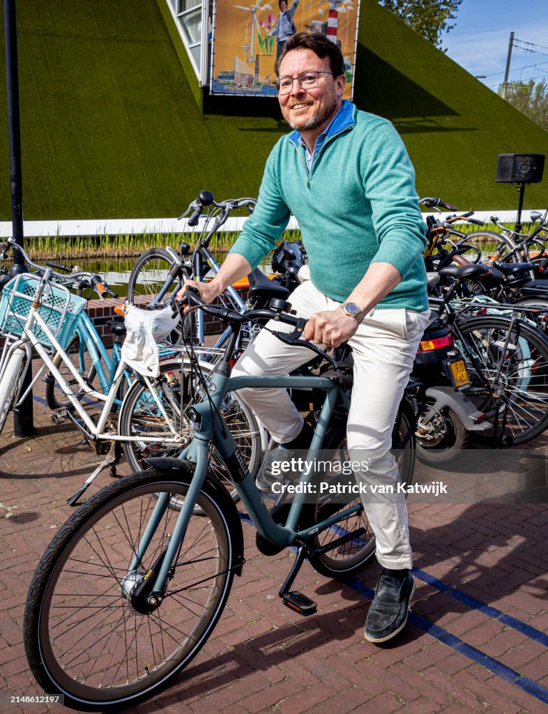 Prince Constantijn Attends Launch Of The National Quantum Course
