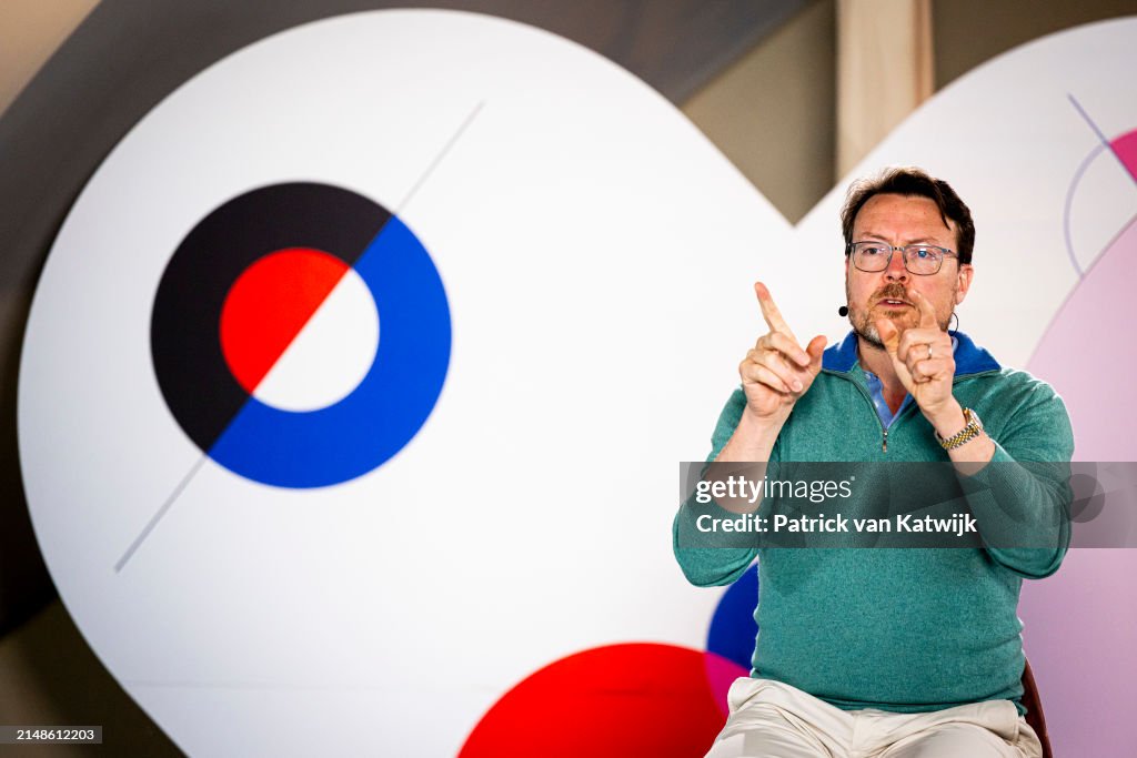 Prince Constantijn Attends Launch Of The National Quantum Course