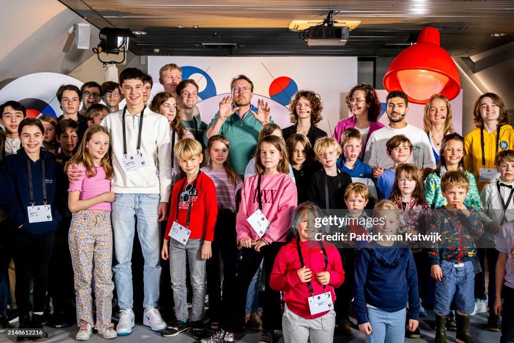 Prince Constantijn Attends Launch Of The National Quantum Course