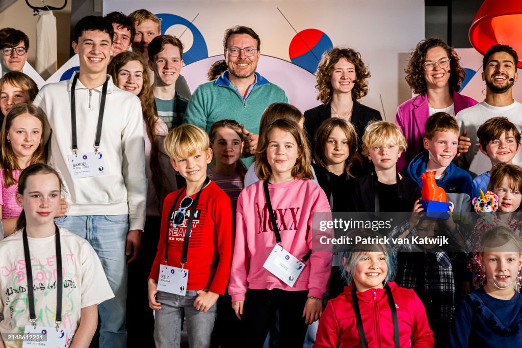 Prince Constantijn Attends Launch Of The National Quantum Course