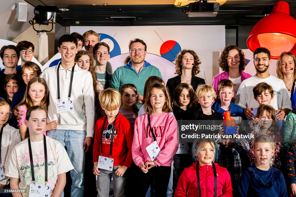 Prince Constantijn Attends Launch Of The National Quantum Course