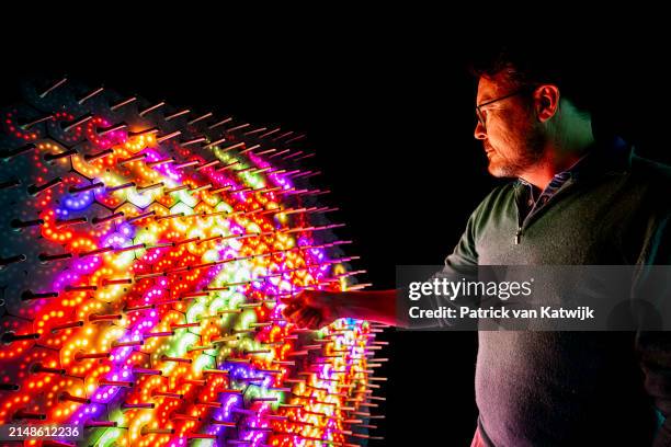 Prince Constantijn of The Netherlands attends the launch of the National Quantum in Madurodam on April 14, 2024 in The Hague, Netherlands. The course...