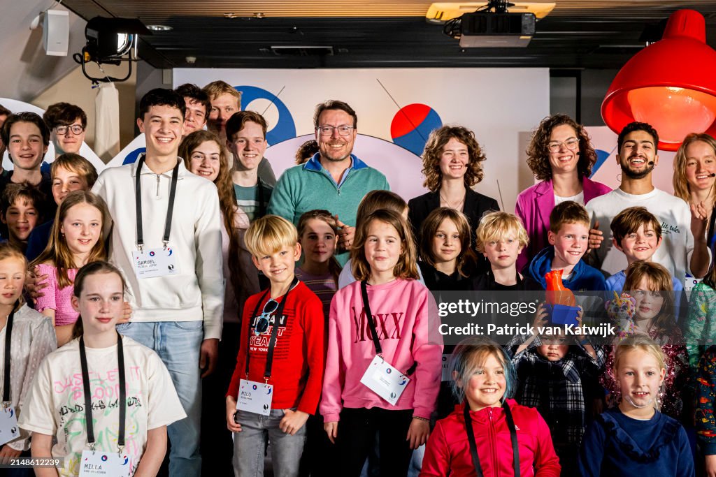 Prince Constantijn Attends Launch Of The National Quantum Course