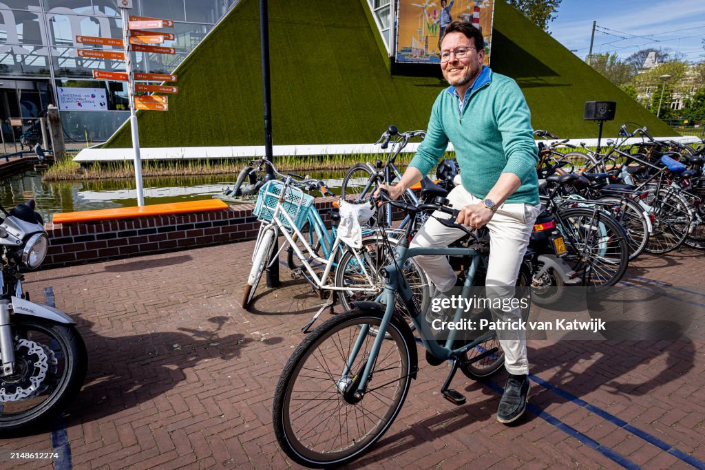 Prince Constantijn Attends Launch Of The National Quantum Course