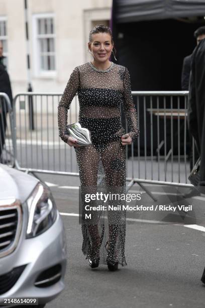 Sheridan Smith seen attending The Olivier Awards 2024 at Royal Albert Hall on April 14, 2024 in London, England.