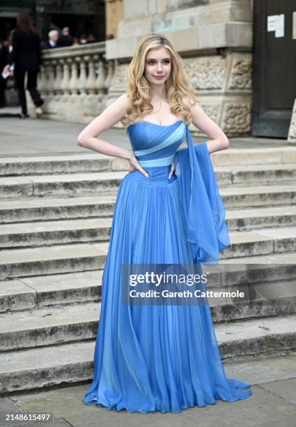 Eleanor Worthington-Cox attends The Olivier Awards 2024 at The Royal Albert Hall on April 14, 2024 in London, England.