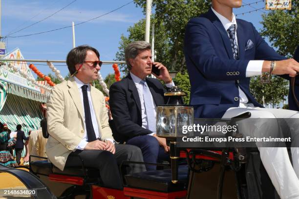 Cayetano Martinez de Irujo attends the Seville Fair on April 14 in Seville, Spain.