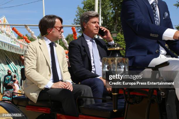 Cayetano Martinez de Irujo attends the Seville Fair on April 14 in Seville, Spain.