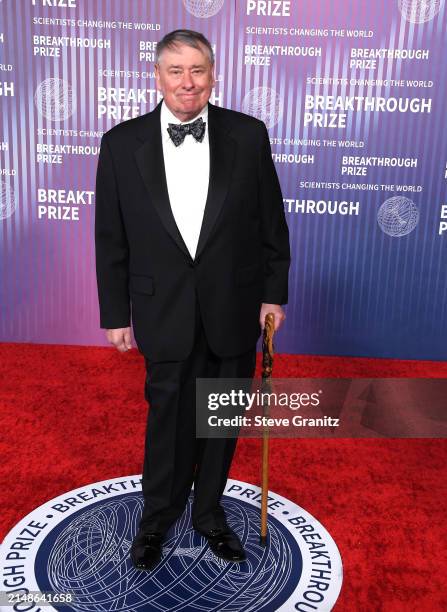 Dr. S. Pete Worden arrives at the 10th Annual Breakthrough Prize Ceremony at Academy Museum of Motion Pictures on April 13, 2024 in Los Angeles,...