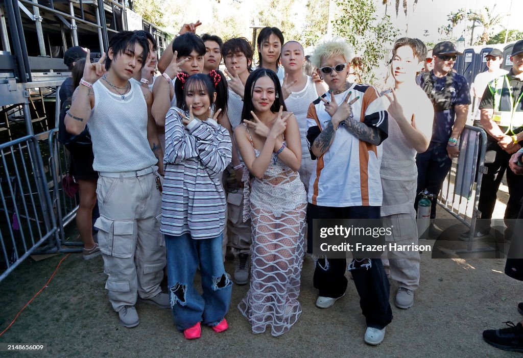 2024 Coachella Valley Music And Arts Festival - Weekend 1 - Portraits And Candids Backstage