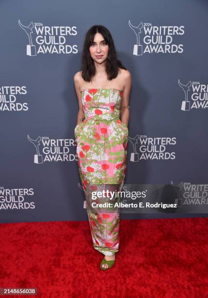 Amanda Johnson-Zetterström attends the 2024 Writers Guild Awards Los Angeles Ceremony at the Hollywood Palladium on April 14, 2024 in Los Angeles,...