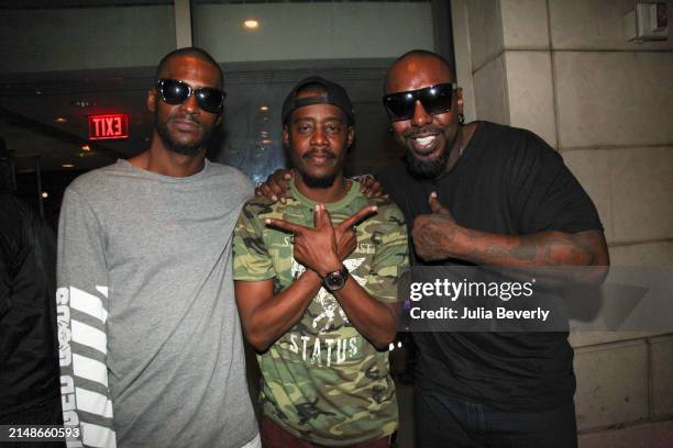 Production trio Rico Wade, Ray Murray, and Patrick "Sleepy" Brown of Organized Noize at Second Bar and Kitchen for their SXSW dinner on March 16 in...