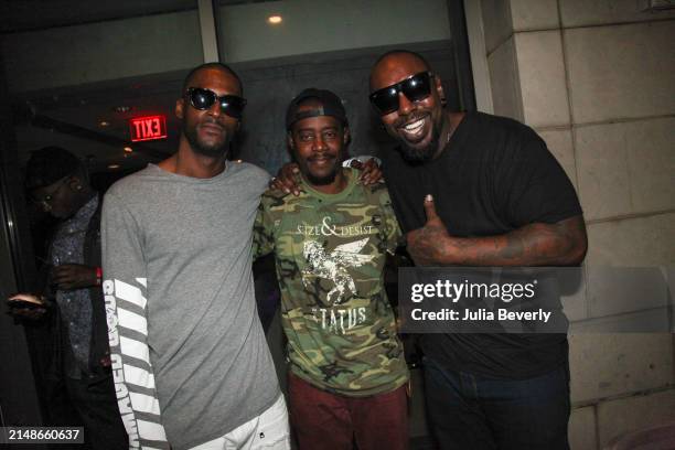 Production trio Rico Wade, Ray Murray, and Patrick "Sleepy" Brown of Organized Noize at Second Bar and Kitchen for their SXSW dinner on March 16 in...