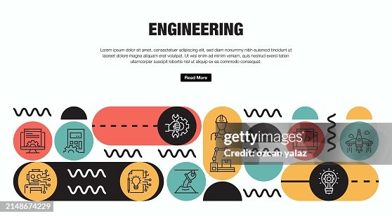 Engineering Related Vector Design Concept. Engineering Related Vector Design Concept.