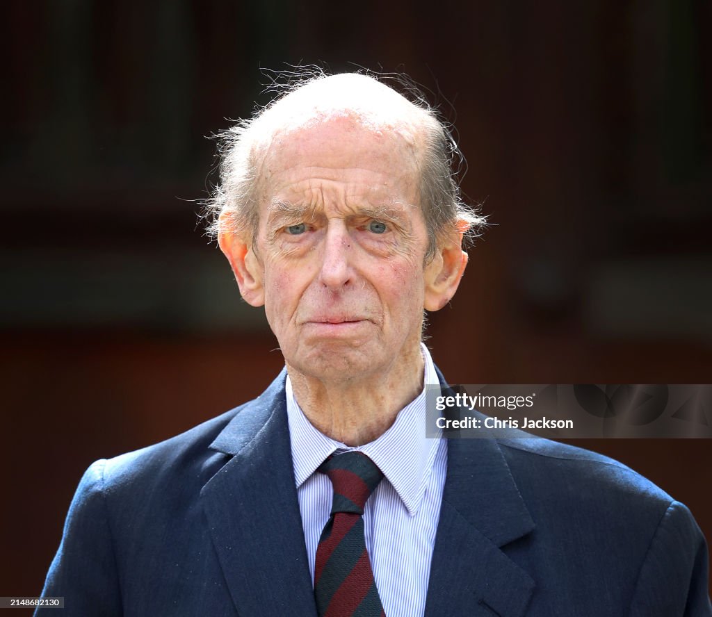 The Duke Of Kent Attends Final Black Sunday Events As Colonel Of The Scots Guards