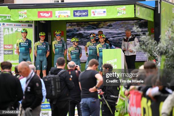 General view of Emil Herzog of Germany, Anton Palzer of Germany, Cesare Benedetti of Italy, Jonas Koch of Germany, Patrick Gamper of Austria, Sergio...