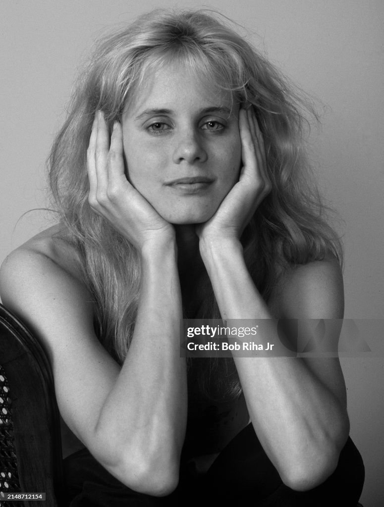 Luria Singer Actress Lori Singer portrait during photo session, July 10, 1985 in ...