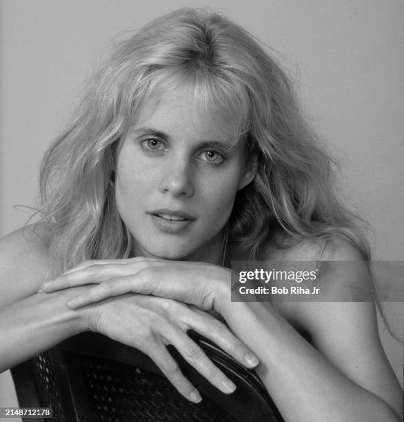 Luria Singer Actress Lori Singer portrait during photo session, July 10, 1985 in ...