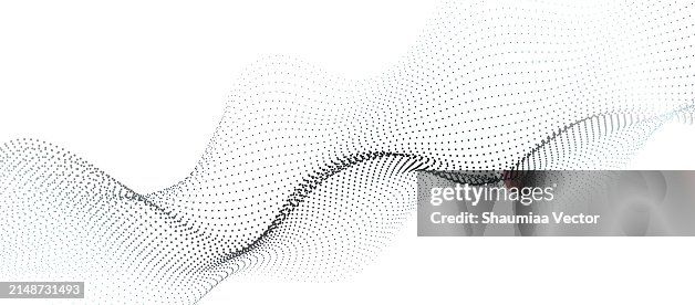 Abstract black energy waves from dotted line particles with blur effect on trasnparent white background. Futuristic modern backdrop design for business, presentation, ads, banner, website, landing page, wallpaper screen and more Abstract black energy waves from dotted line particles with blur effect on trasnparent white background. Futuristic modern backdrop design for business, presentation, ads, banner, website, landing page, wallpaper screen and more