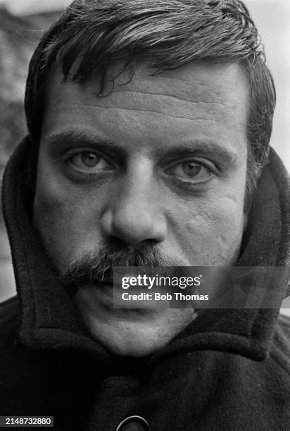 English actor Oliver Reed posed in England circa 1969.