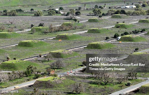 Lockheed Concord A drone view of the former Concord Naval Weapons Station in Concord ...