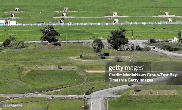 Lockheed Concord A drone view of the former Concord Naval Weapons Station in Concord ...