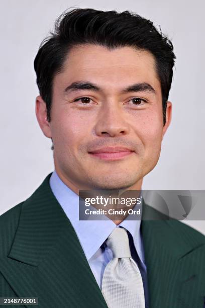 Henry Golding attends the "The Ministry Of Ungentlemanly Warfare" New York Premiere at AMC Lincoln Square Theater on April 15, 2024 in New York City.