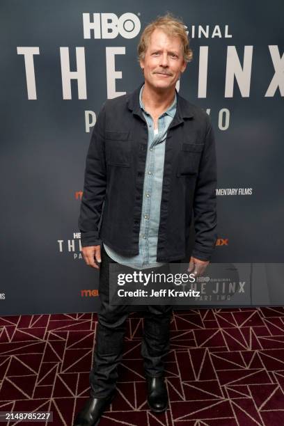 Greg Kinnear attends HBO's "The Jinx – Part Two" LA Advance Screening at The London West Hollywood at Beverly Hills on April 15, 2024 in West...