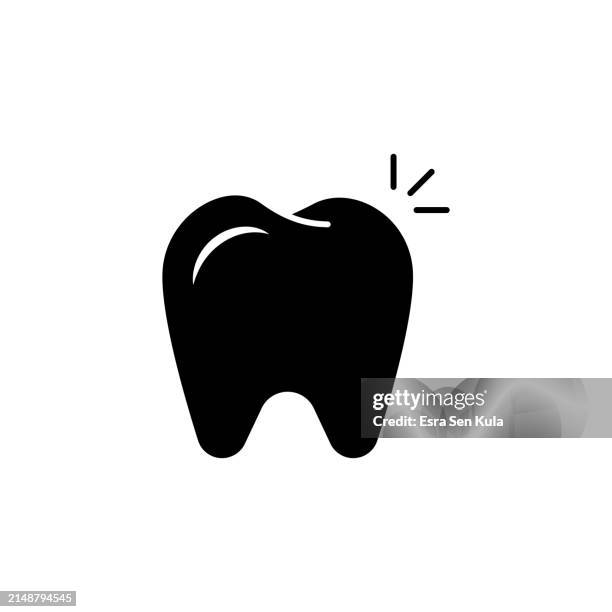 dental clinic solid icon design. suitable for infographics, web pages, mobile apps, ui, ux, and gui design. - dentist computer stock illustrations