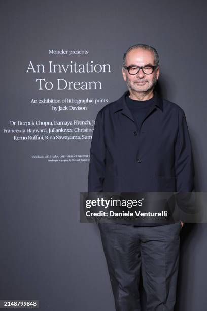 Remo Ruffini attends a photocall for "An Invitation To Dream" during the Milan Design Week 2024 on April 15, 2024 in Milan, Italy.