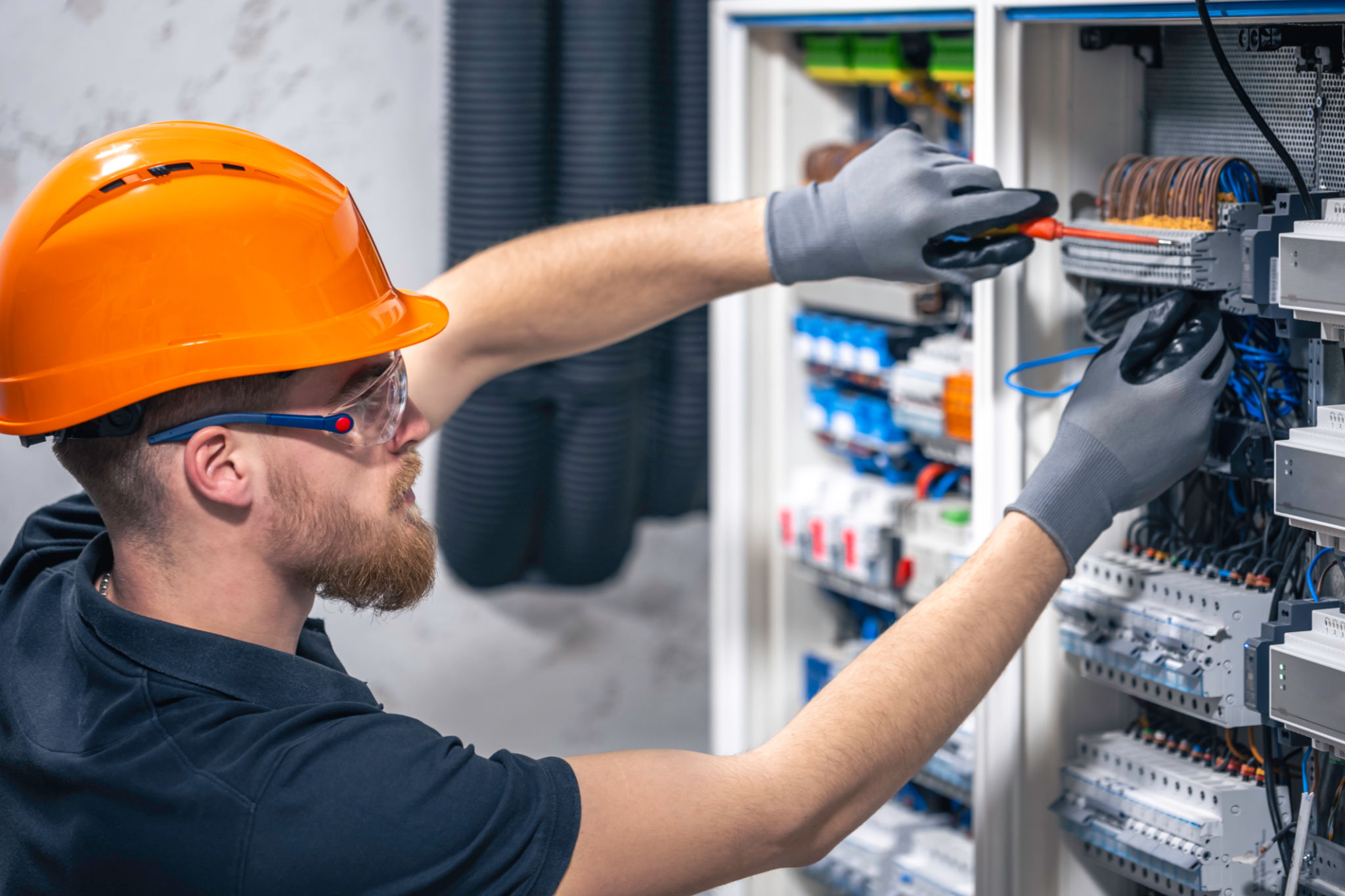 electrician working