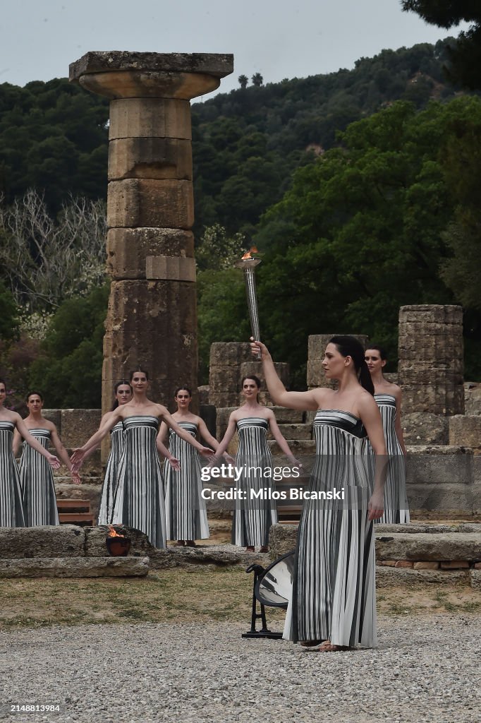 Lighting Ceremony Of The Olympic Flame
