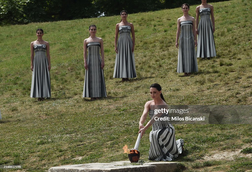 Lighting Ceremony Of The Olympic Flame