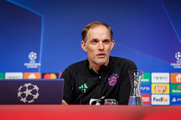 DEU: FC Bayern München Training Session And Press Conference - UEFA Champions League 2023/24