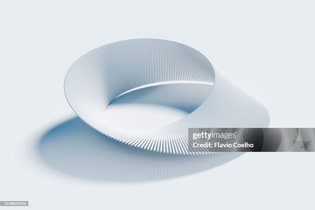 Mobius strip 3D rendering