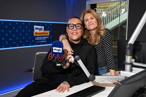 GBR: Gok Wan Visits Bauer Media