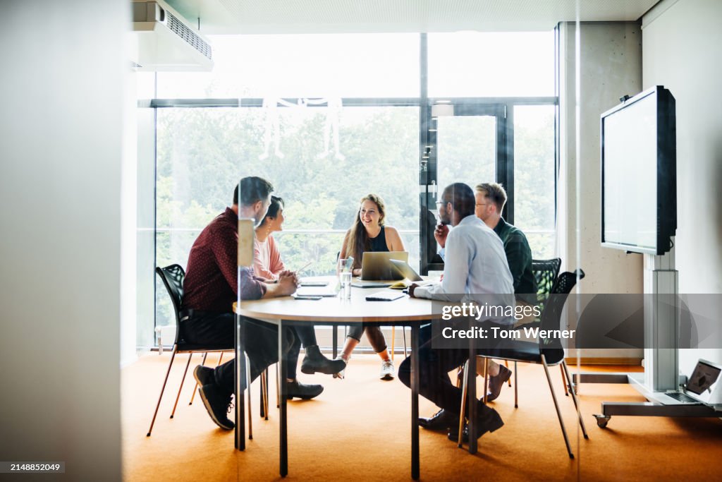 Energetic Team Collaboration Session