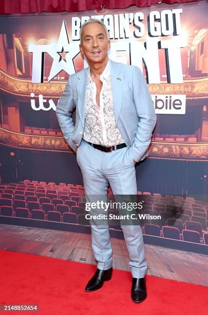 Judge Bruno Tonioli attends the "Britain's Got Talent" Photocall at the Ham Yard Hotel on April 16, 2024 in London, England.