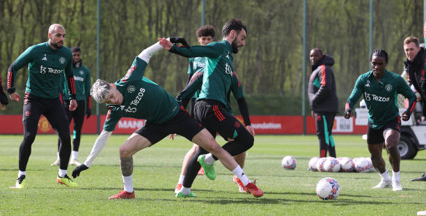 GBR: Manchester United Training Session