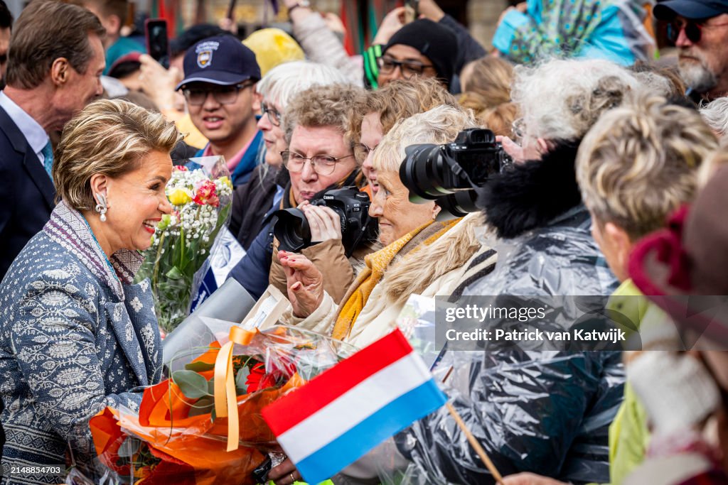 Grand-Duke And Grand Duchess Of Luxembourg : State Visit To Belgium - Day One