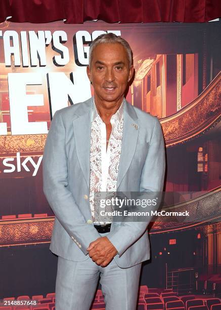 Bruno Tonioli attends the "Britain's Got Talent" Photocall at Ham Yard Hotel on April 16, 2024 in London, England.