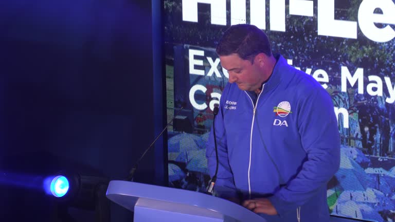 ZAF: Democratic Alliance Leader Launches Campaign Anthem In Cape Town