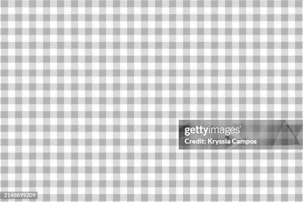 light grey plaid canvas pattern - schottenkaro stock-fotos und bilder