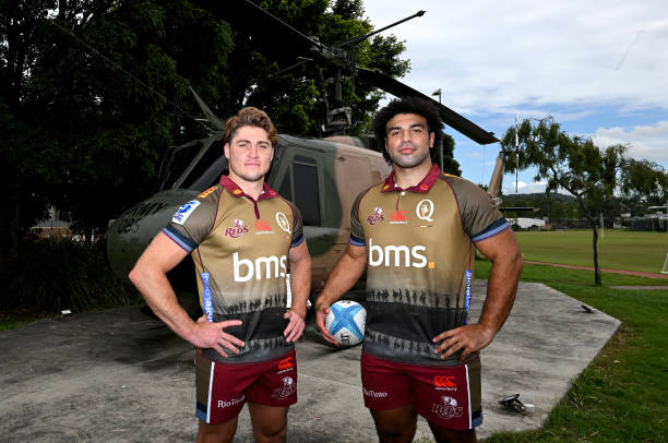 AUS: Queensland Reds Unveil 2024 Anzac Jersey