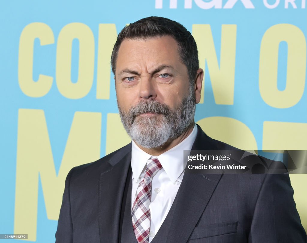 Max Offerman Nick Offerman arrives at the Los Angeles Premiere of Max Original ...