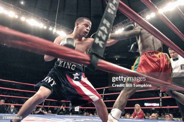 Jorge Diaz defeats Lante Addy at Madison Square Garden on February 21st, 2009 in New York City.